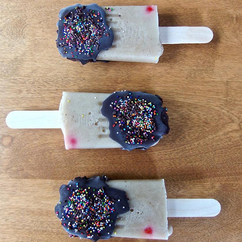 BANANA SPLIT POPSICLES