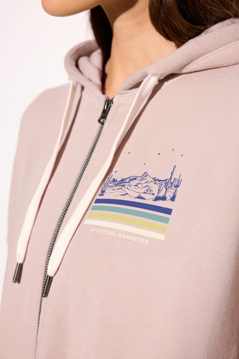 Desert Stripe Jules Hoodie