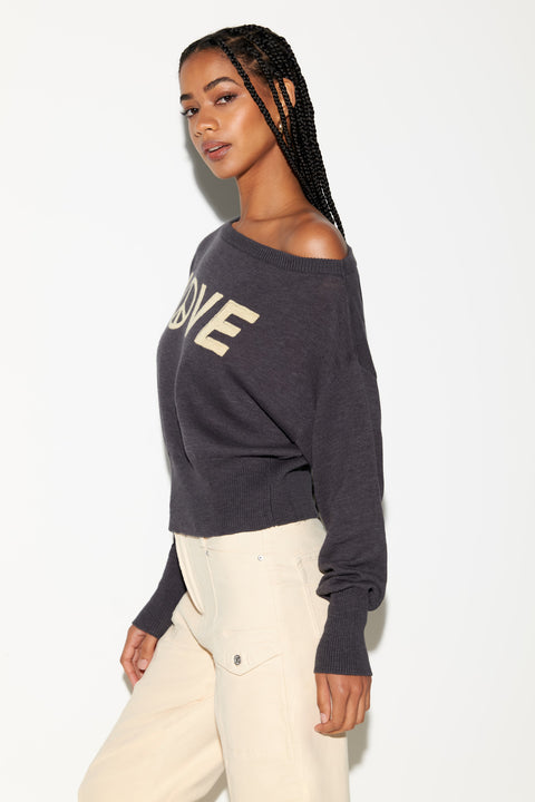 Beloved Devon Off Shoulder Sweater