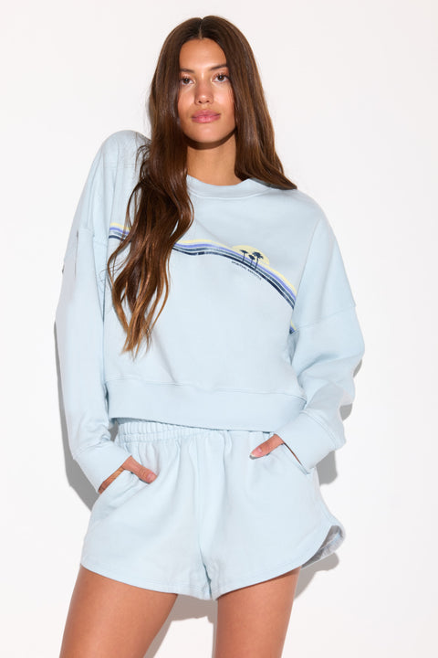 Sunset Stripe Palisades Sweatshirt