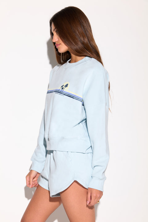 Sunset Stripe Palisades Sweatshirt