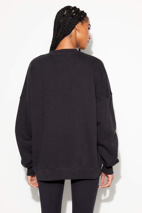 Good Karma Boyfriend Crew Sweatshirt