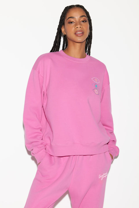 Mesmereyes La Brea Crew Sweatshirt