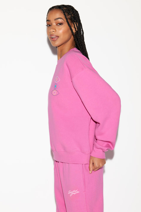 Mesmereyes La Brea Crew Sweatshirt