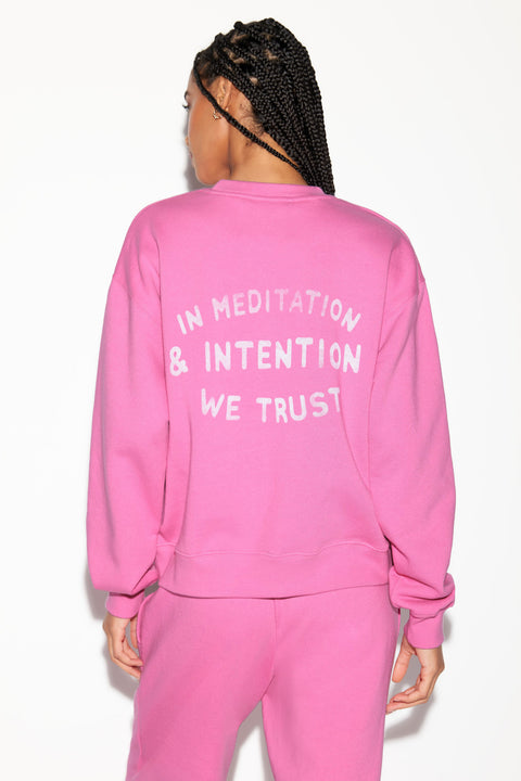 Mesmereyes La Brea Crew Sweatshirt