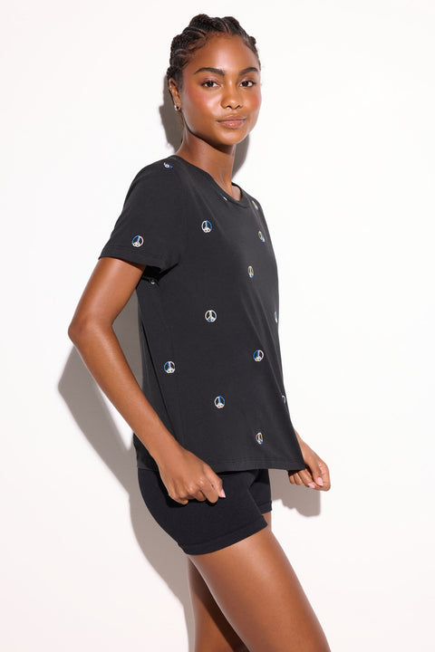 Peace Emblem Fairfax Tee