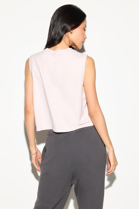 Peace Emblem Doheny Crop Tank