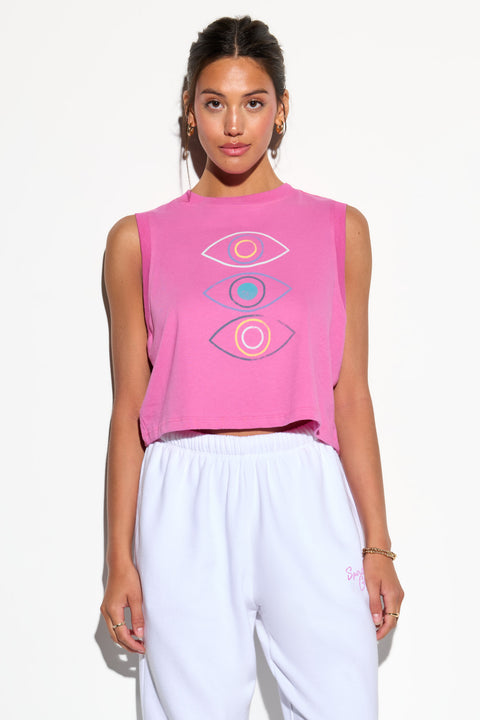 Mesmereyes Crawford Crop Tank