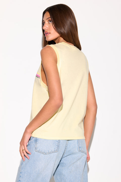 Sunset Stripe Bowery Tank