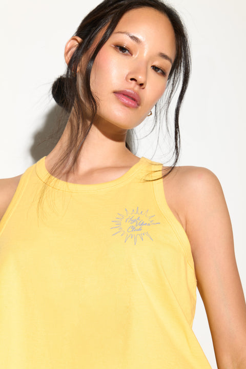 High Vibes Jones Racer Tank