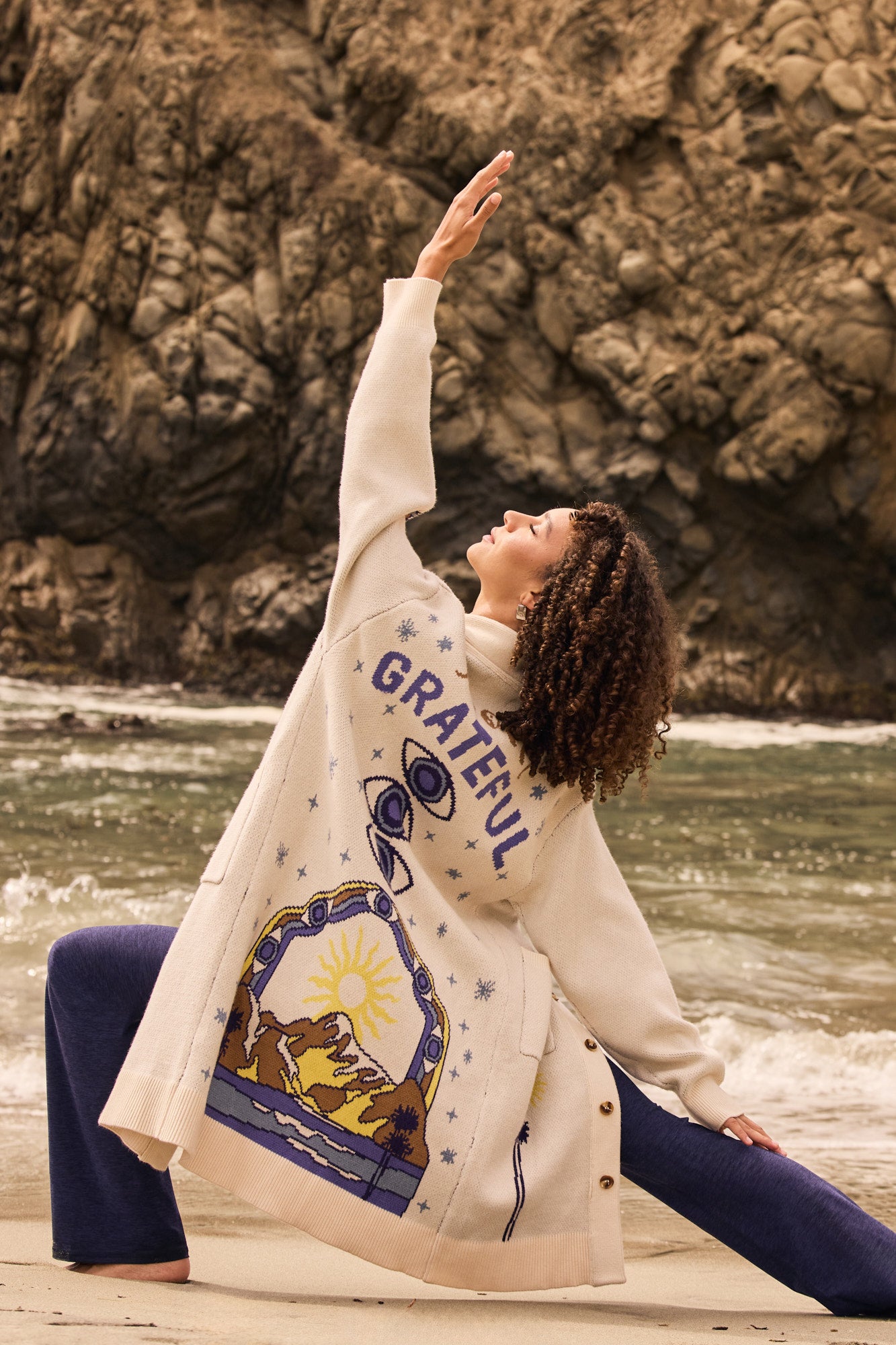 Grateful Sky Estelle Cardigan | Spiritual Gangster
