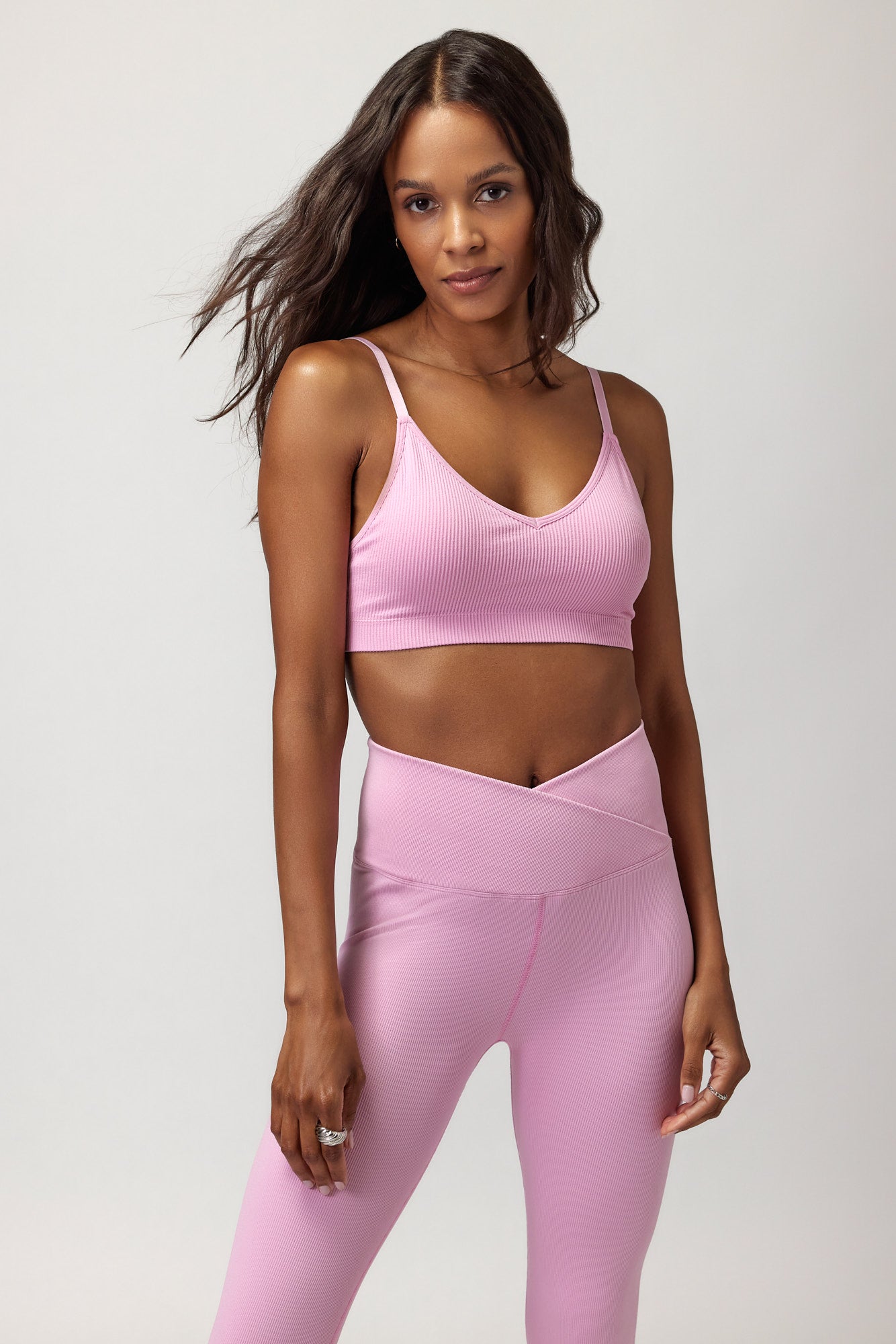 Pink Tie Dye Yoga Bra and Leggings Activewear – Mystique-Online