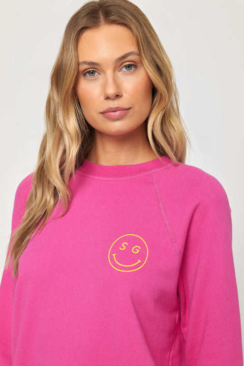 SG Smiley Forever Crew Pullover