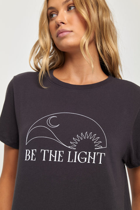 Be The Light Lila Tee