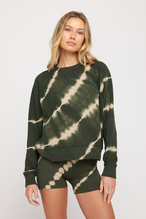 Tie Dye Forever Crew Pullover