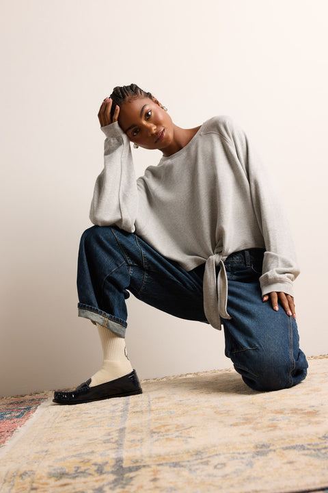 Layla Tie Sweatshirt