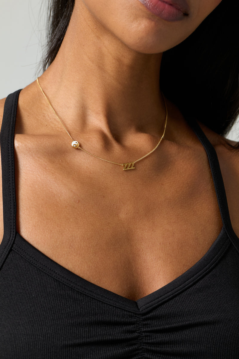 222 Yin Yang Necklace