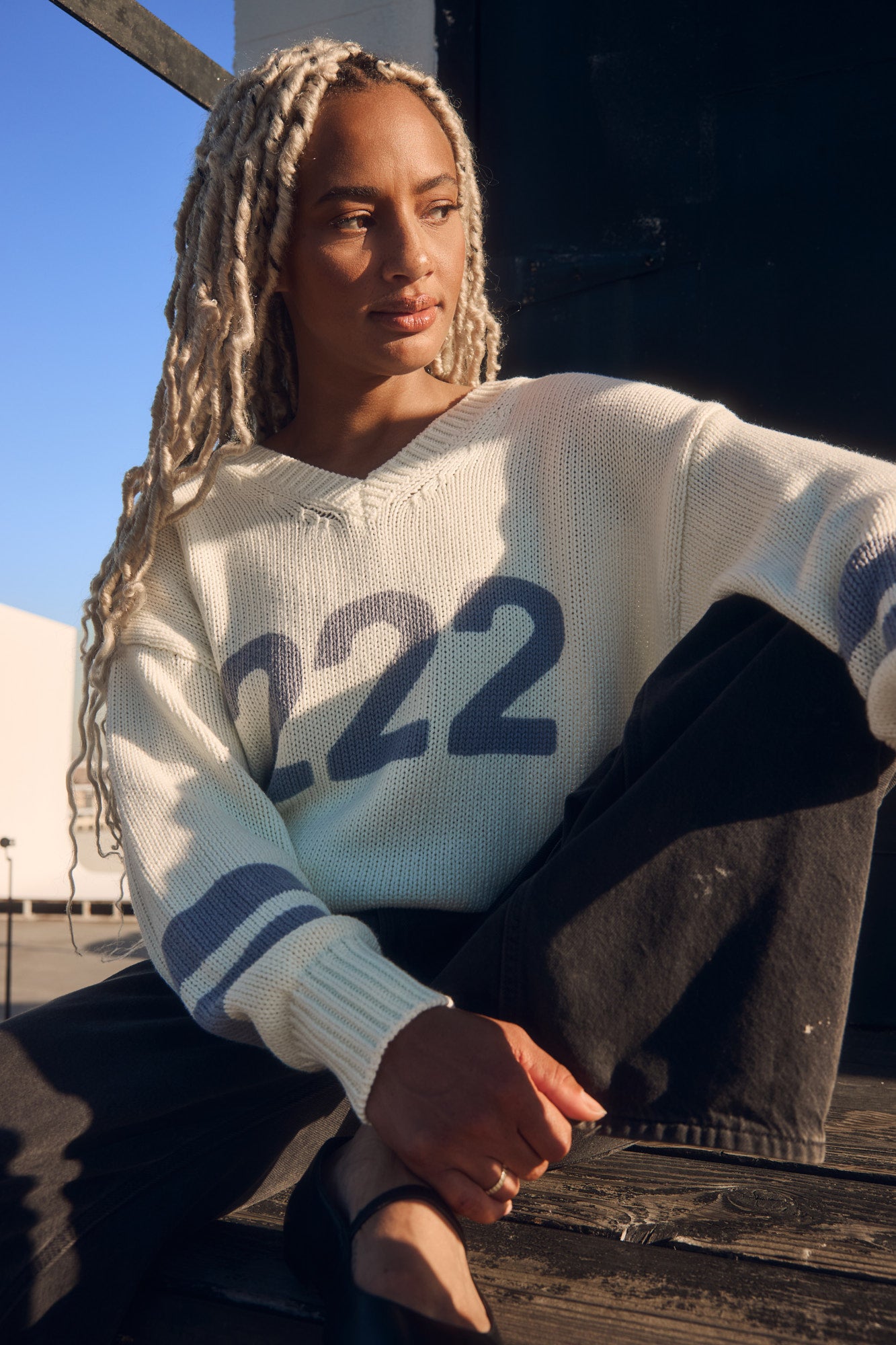 222 Optimist Jax Sweater | Spiritual Gangster
