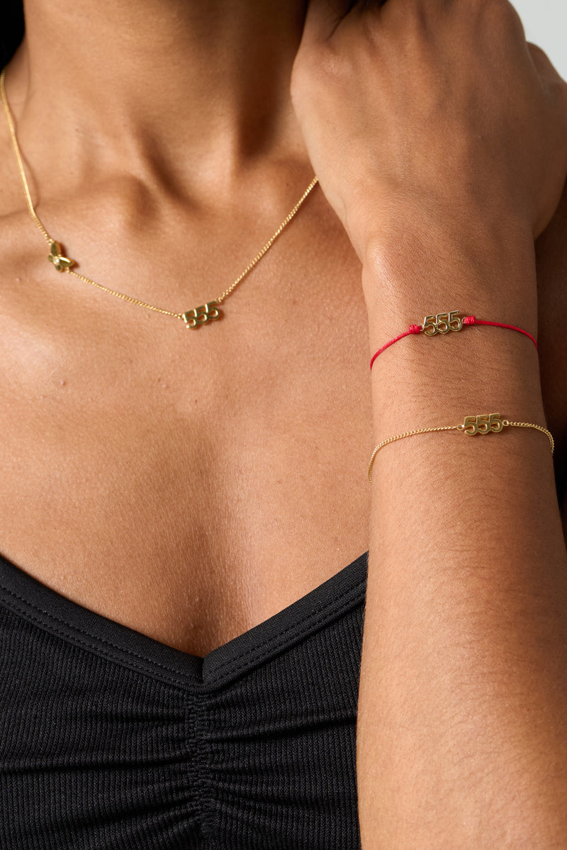555 Chain Bracelet