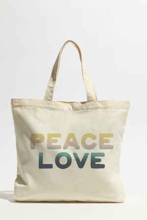 Peace Love Tote Bag