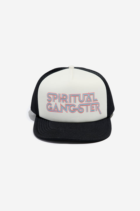Karma Stripes Trucker Hat