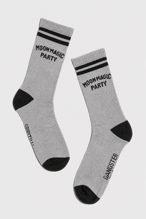 Moon Party Crew Sock