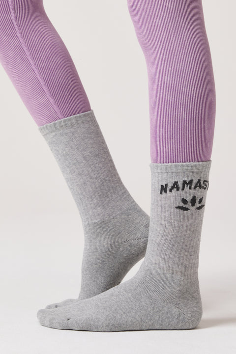 Lotus Crew Sock