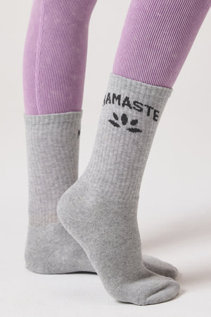 Lotus Crew Sock