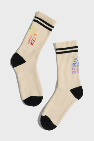 Sg Rainbow Crew Sock