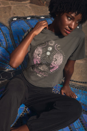 Leopard Mercury Short Sleeve Tee