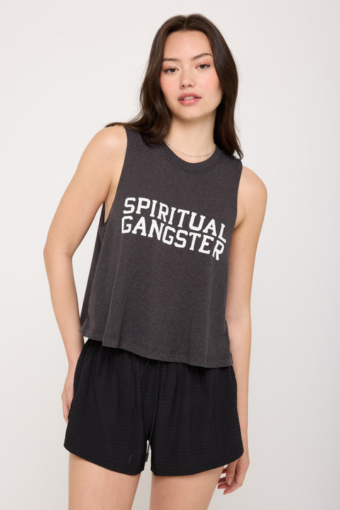 Spiritual Gangster Crop Tank