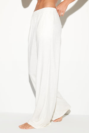 Mika Slub Wide Leg Pant
