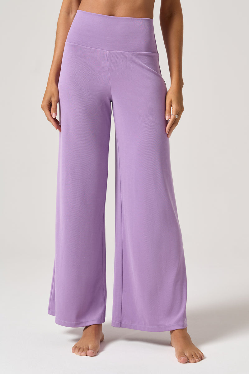 Zen Rib Journey Wide Leg Pant