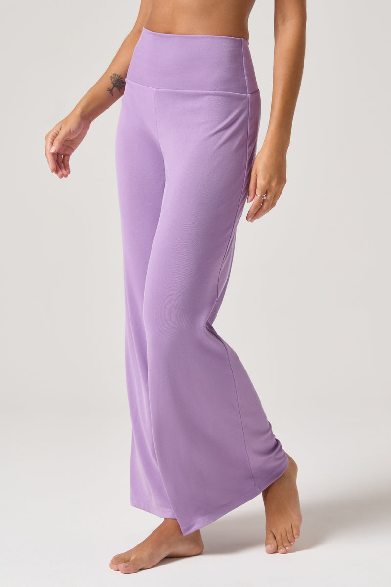 Zen Rib Journey Wide Leg Pant