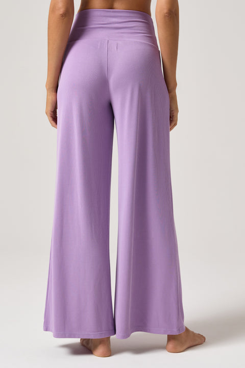Zen Rib Journey Wide Leg Pant