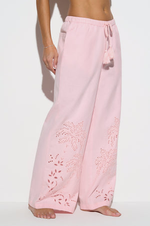 Talia Wide Leg Linen Pant