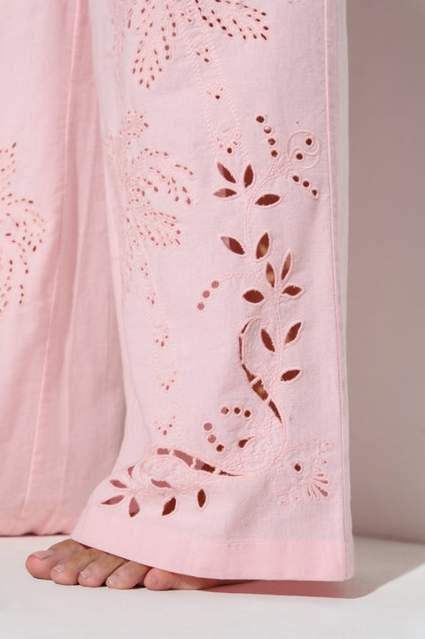 Talia Wide Leg Linen Pant