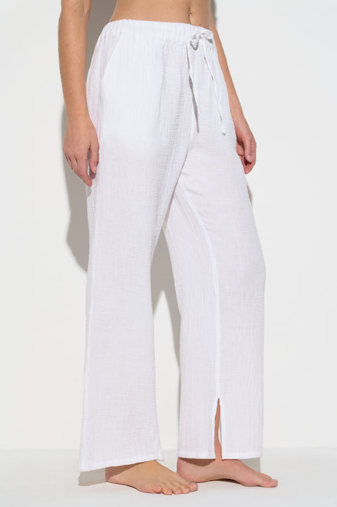Page Gauze Straight Leg Pant