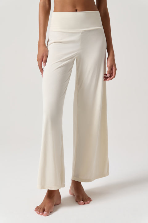 Zen Rib Journey Wide Leg Pant