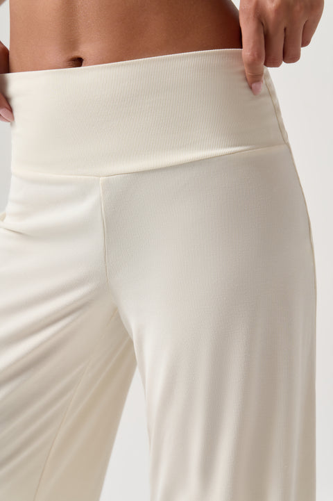 Zen Rib Journey Wide Leg Pant