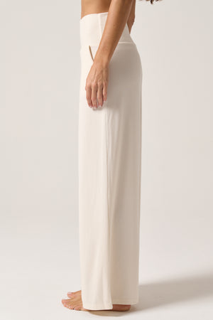 Zen Rib Journey Wide Leg Pocket Pant