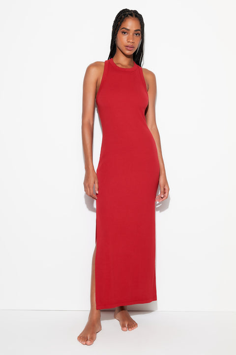 Simone Rib Maxi Dress