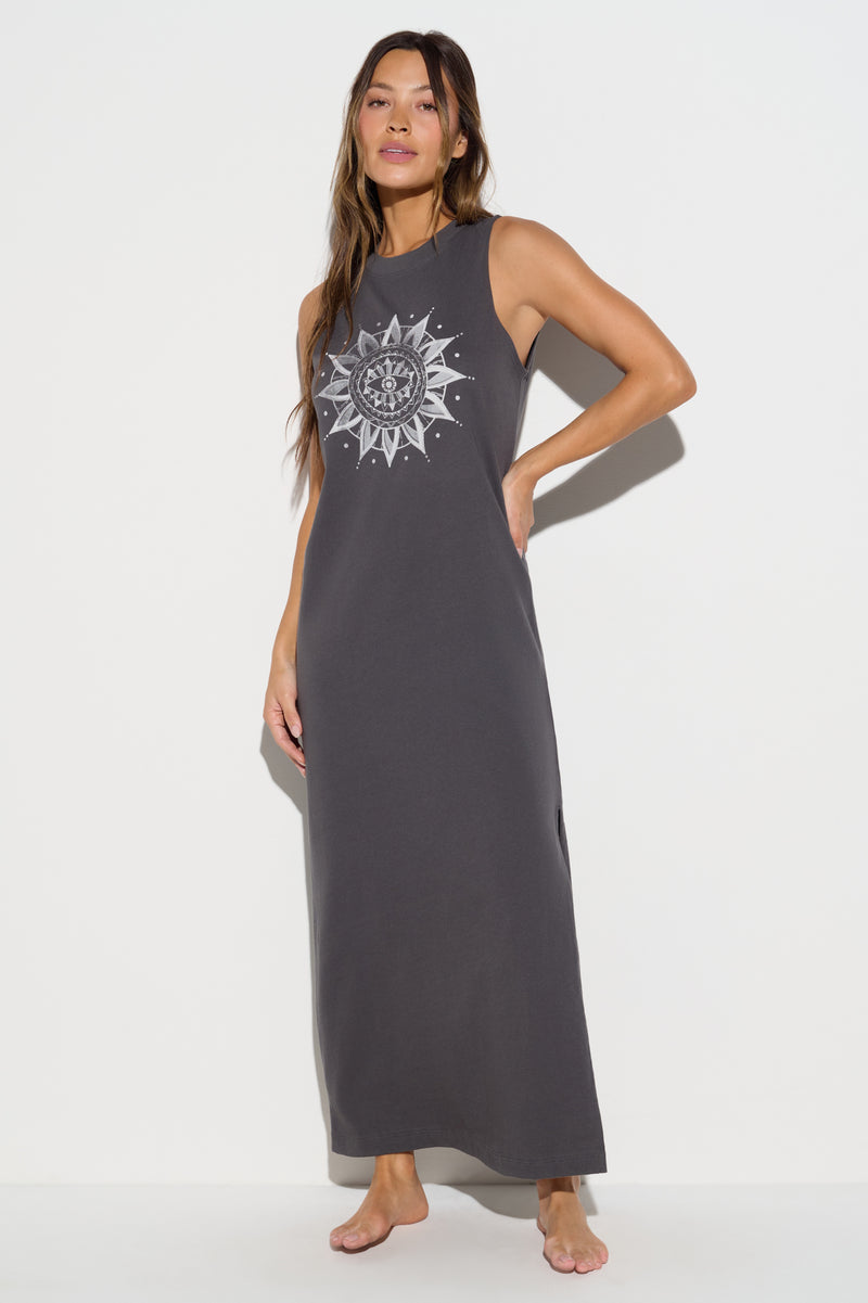 Sol Halo Tank Maxi Dress