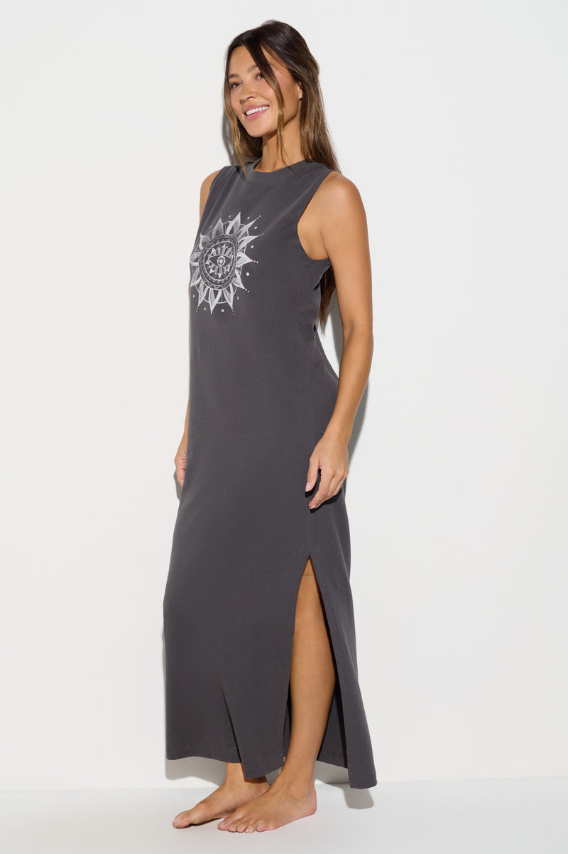 Sol Halo Tank Maxi Dress
