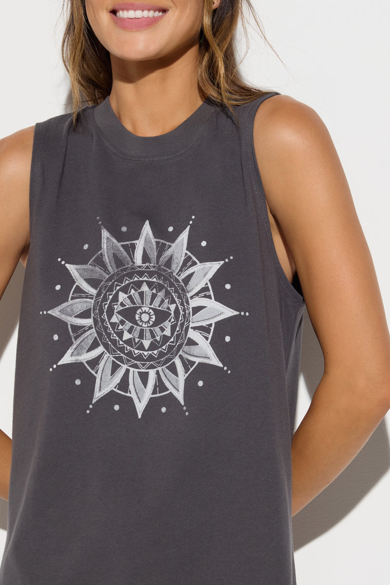 Sol Halo Tank Maxi Dress