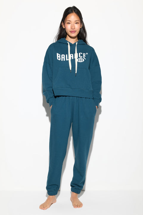 Balance Olsen Cropped Hoodie
