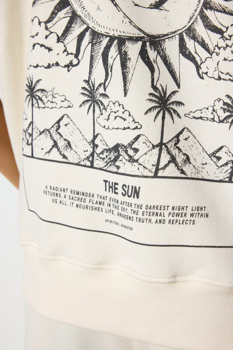 Ocean Sleeveless Hoodie