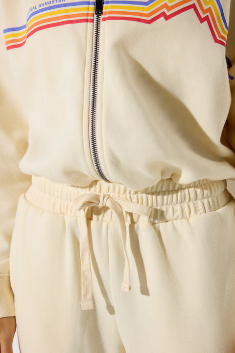 Cali Stripe Apres Jumpsuit