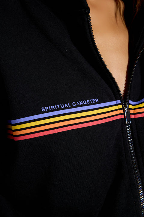 Cali Stripe Apres Jumpsuit