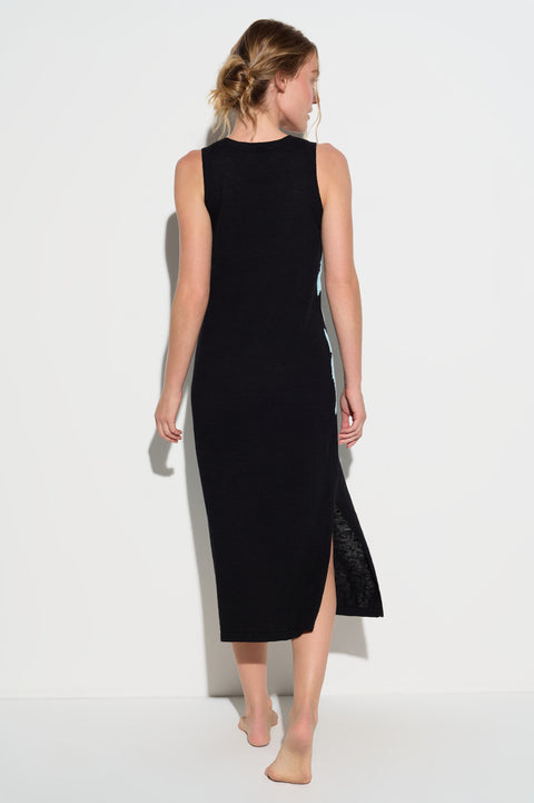 knit tank midi dress Organic Cotton Ribbed Knit Tank Dress
